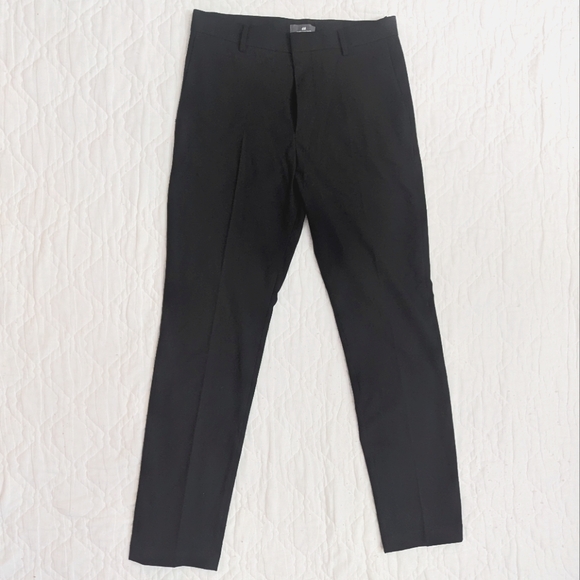 Black H&M Slim Fit Dress Pants - Picture 1 of 2